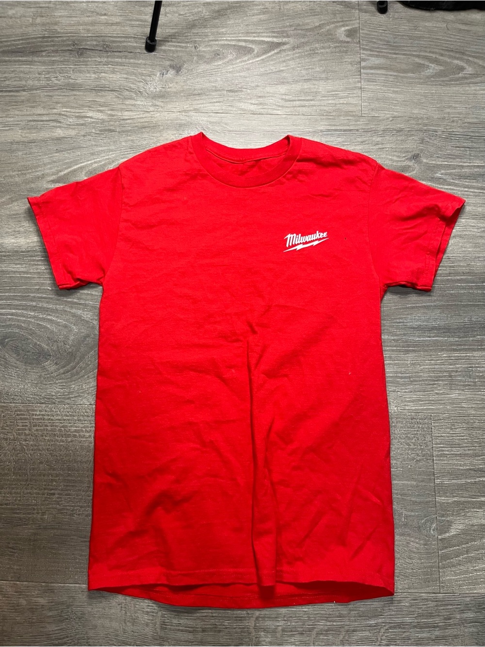 Milwaukee Men’s Red Short-Sleeve Logo Tee
